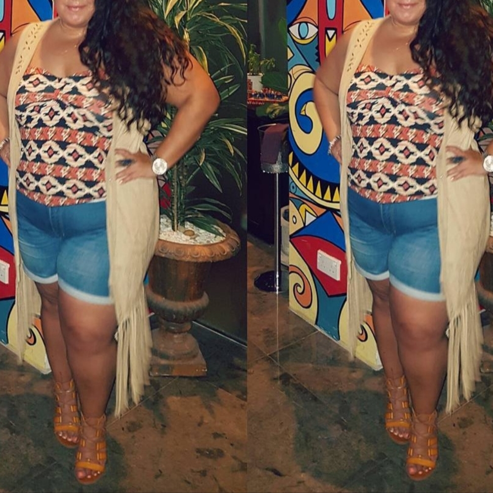 Addition Elle Denim Shorts